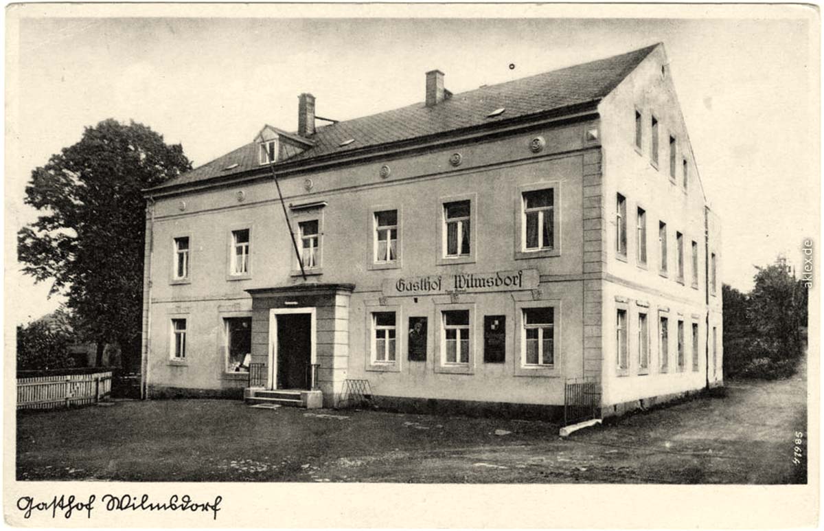 Bannewitz. Gasthof 'Wilmsdorf', 1934