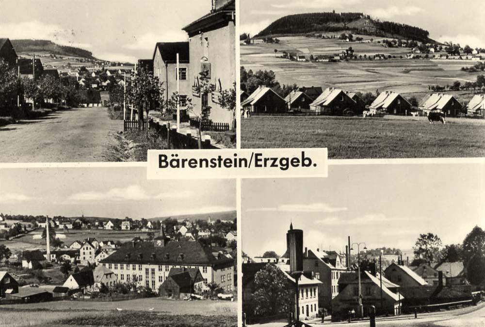 Panorama von Bärenstein, 1958