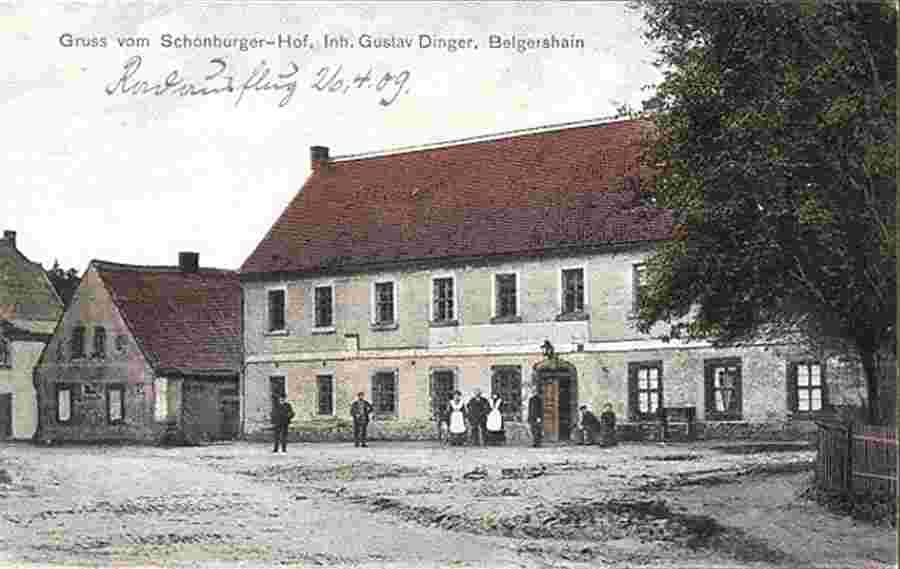 Belgershain. Gasthaus Schönburger-Hof