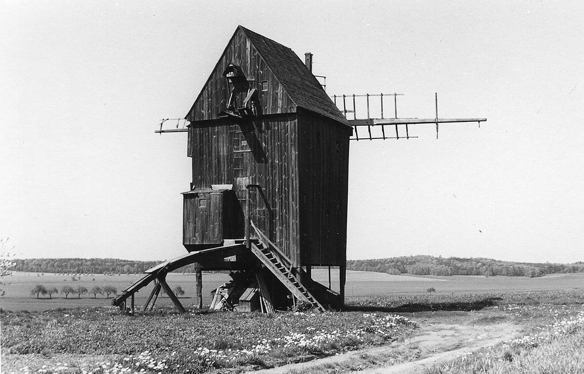 Barby. Holländermühle, 1975