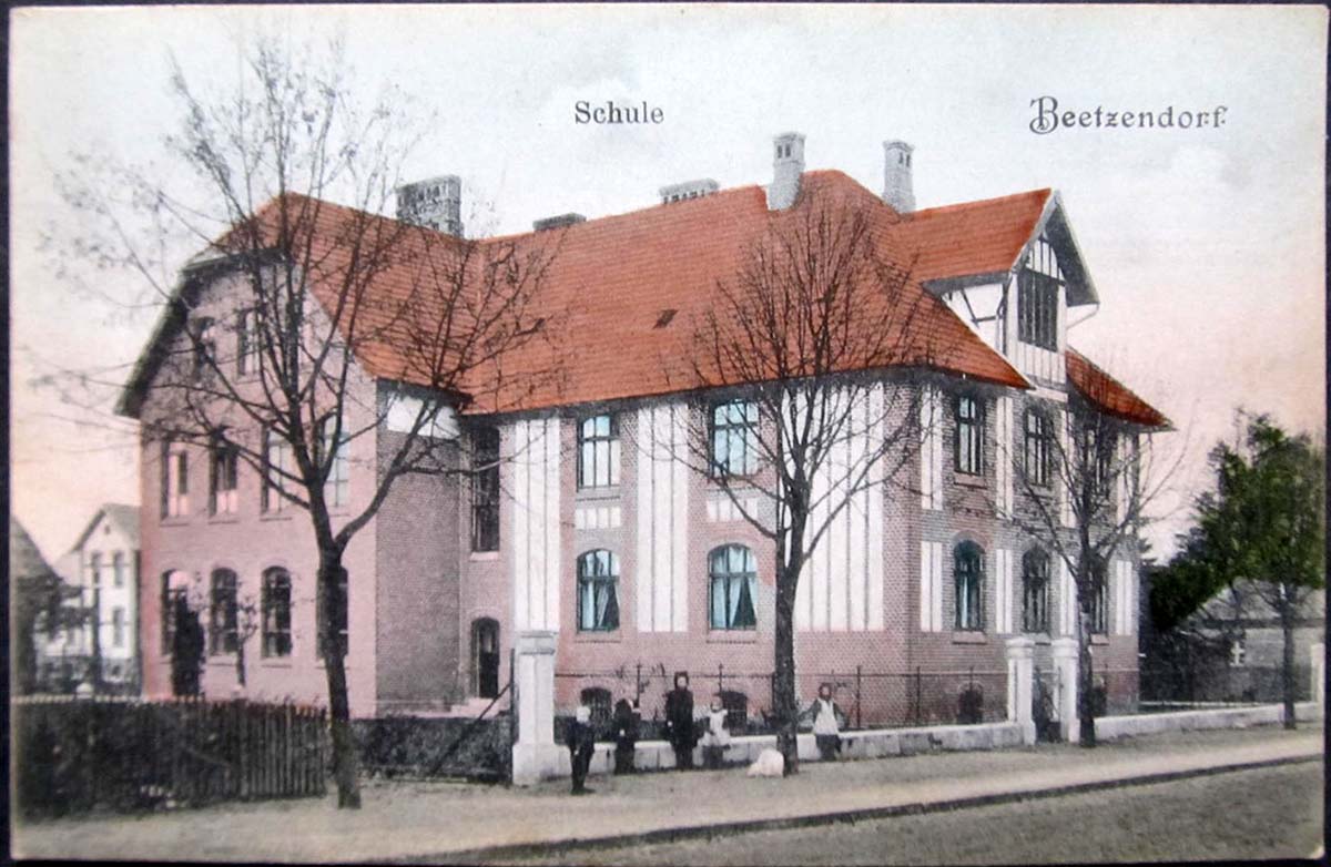 Beetzendorf. Schule, um 1910