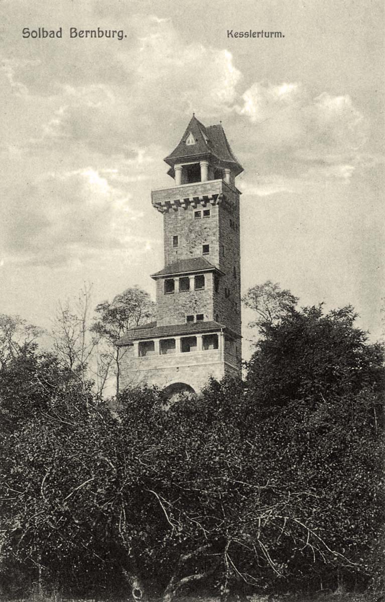 Bernburg (Saale). Kesslerturm