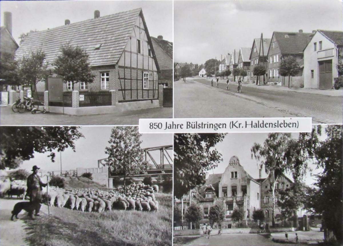 Blick von Bülstringen, 850 jahre, 1971