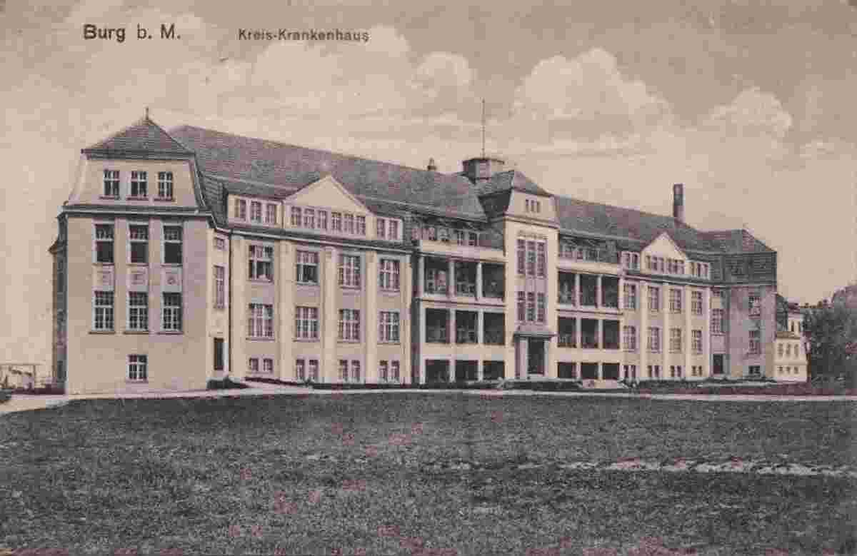 Burg. Kreis Krankenhaus