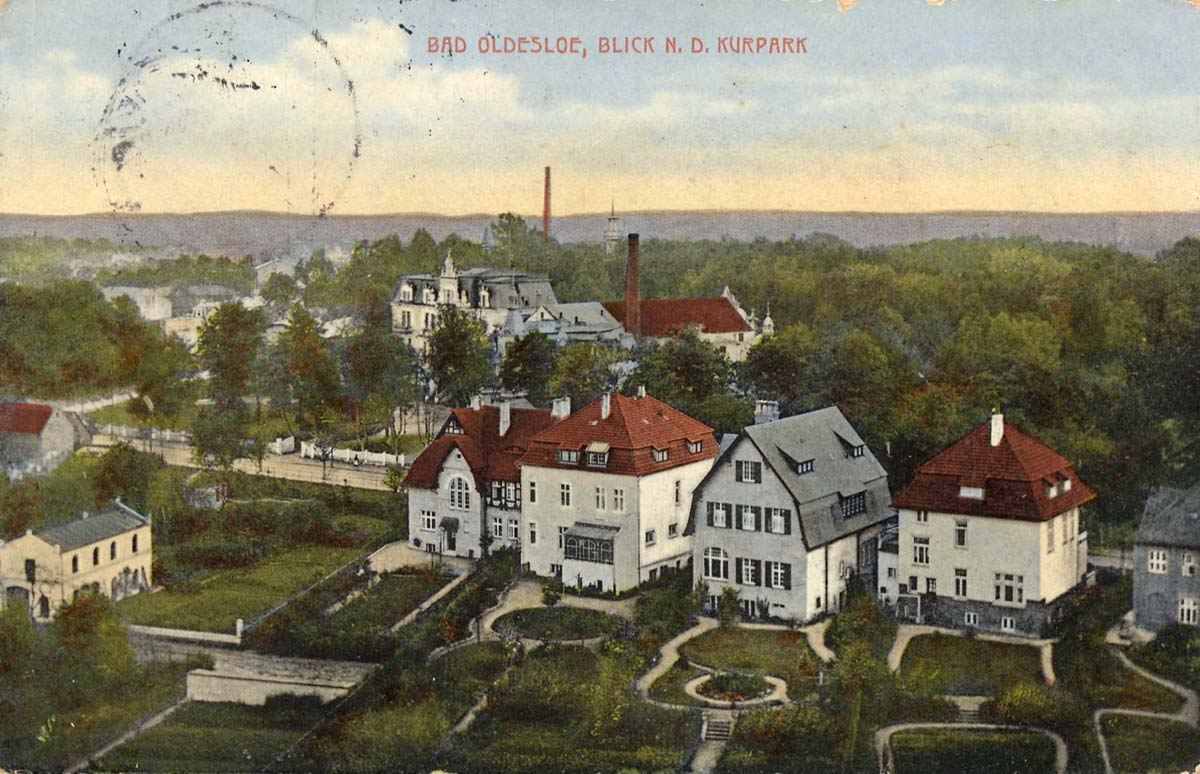 Bad Oldesloe. Kurpark, 1913