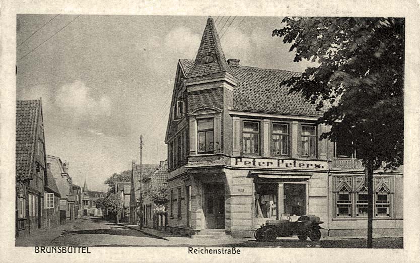 Brunsbüttel. Reichenstraße, Peter Peters