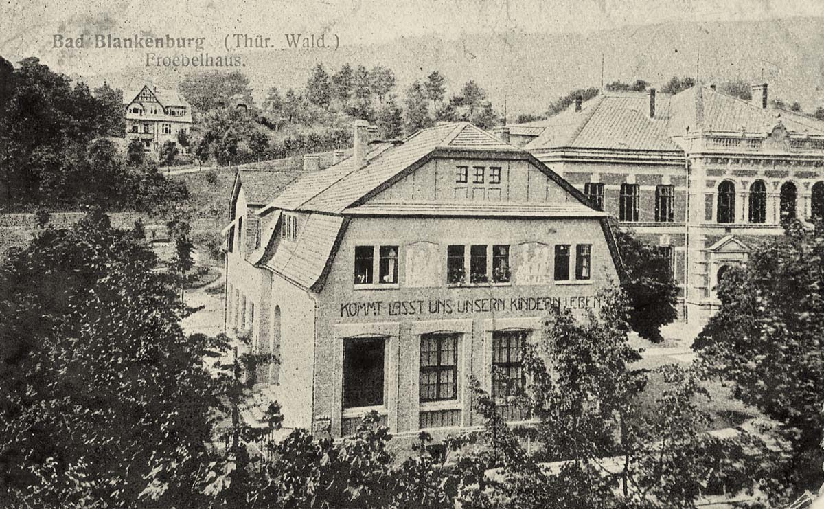 Bad Blankenburg. Froebelhaus, 1920