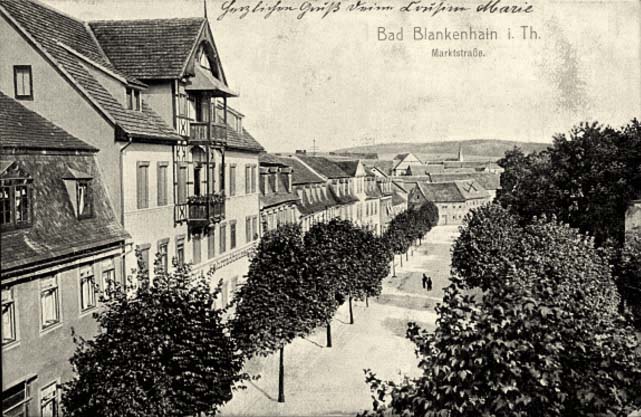Blankenhain. Marktstraße