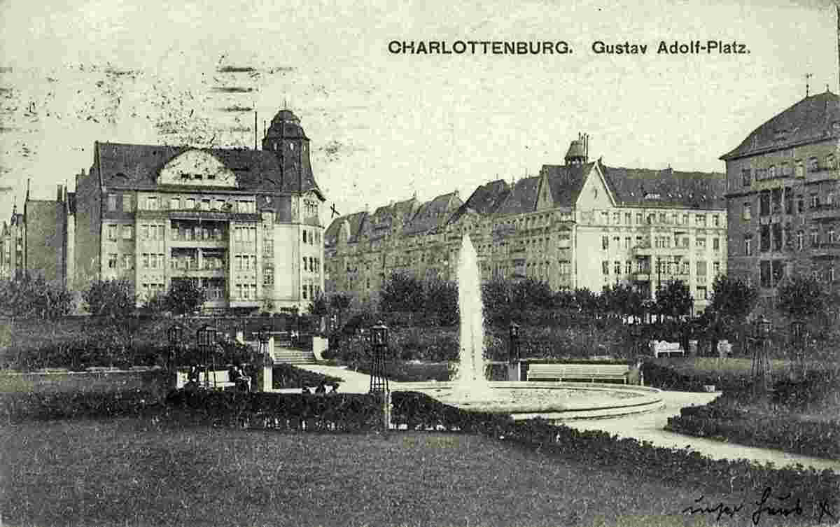 Berlin. Charlottenburg. Gustav Adolf-Platz