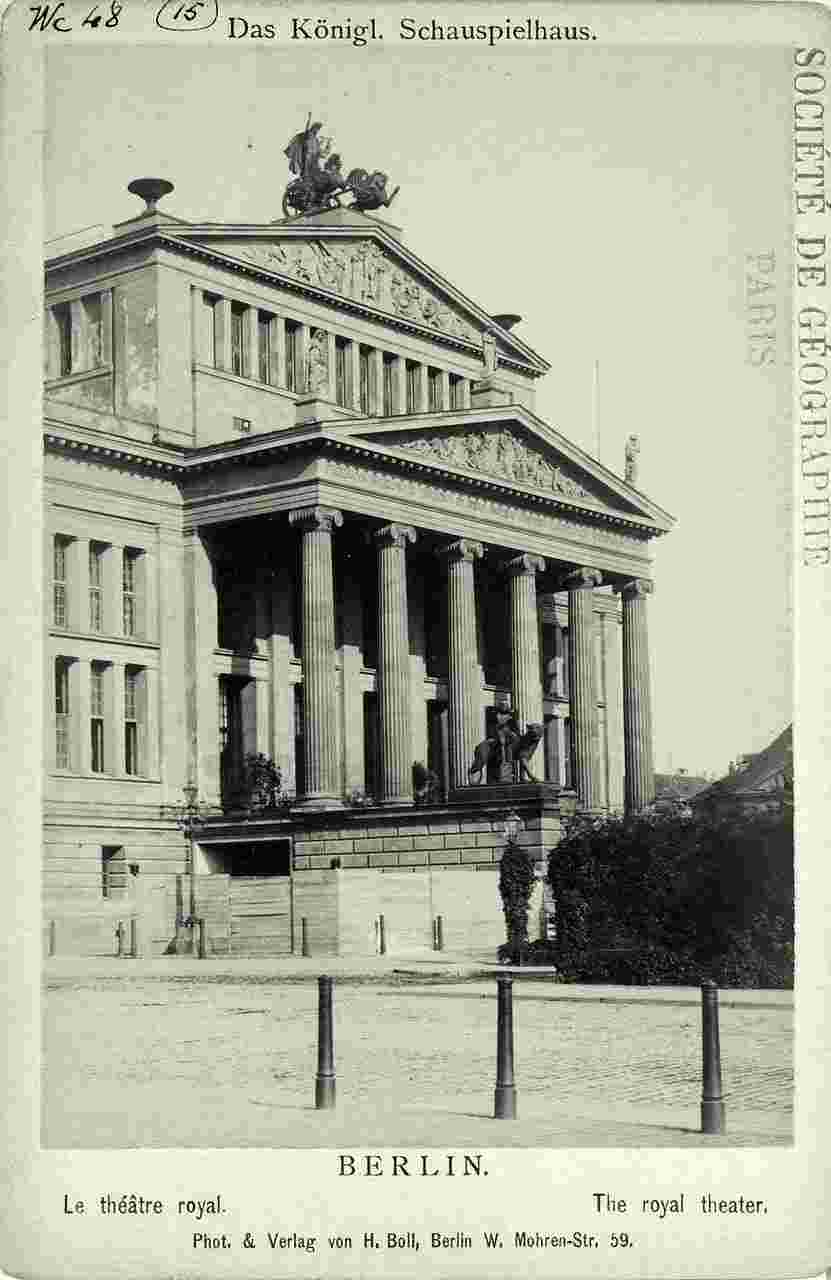 Berlin. Das Königliche Schauspielhaus