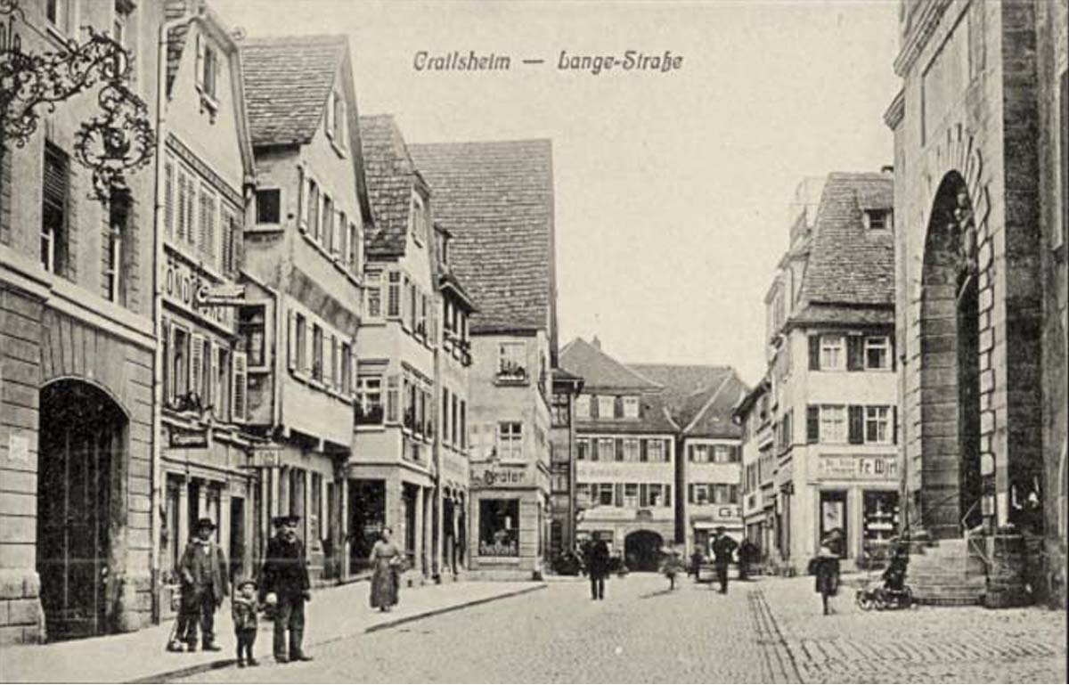 Crailsheim. Lange Straße