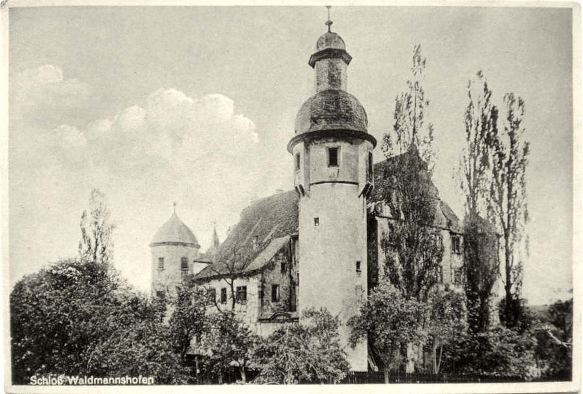 Creglingen. Schloß Waldmannshofen, 1942
