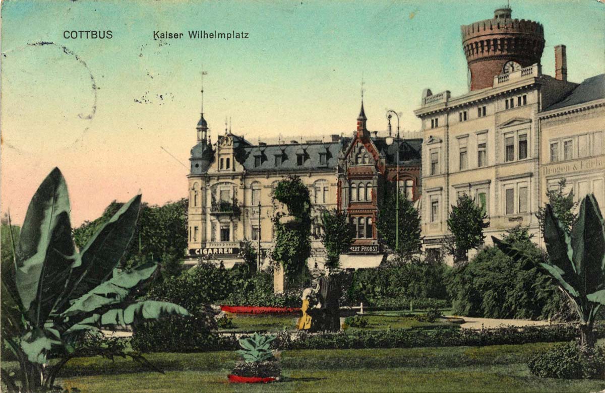 Cottbus. Kaiser-Wilhelm-Platz, 1912