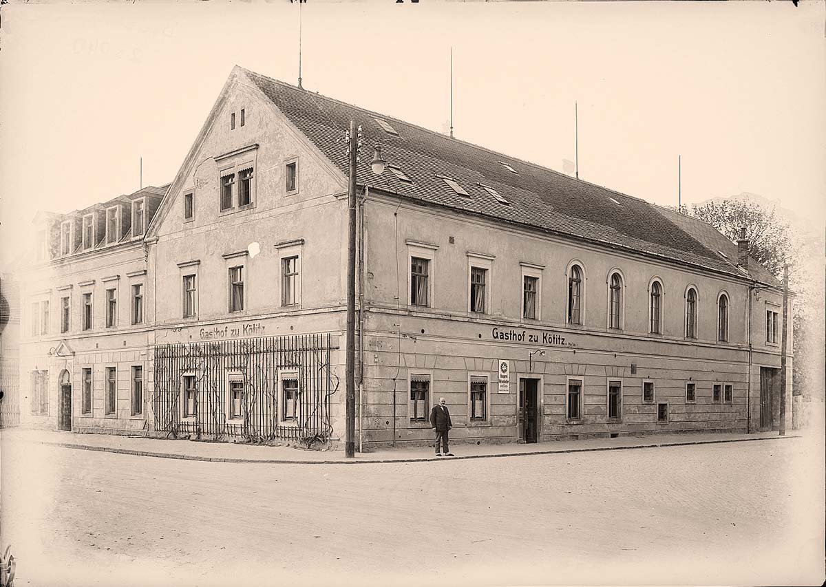 Coswig (Sachsen). Kötitz - Gasthof, 1925