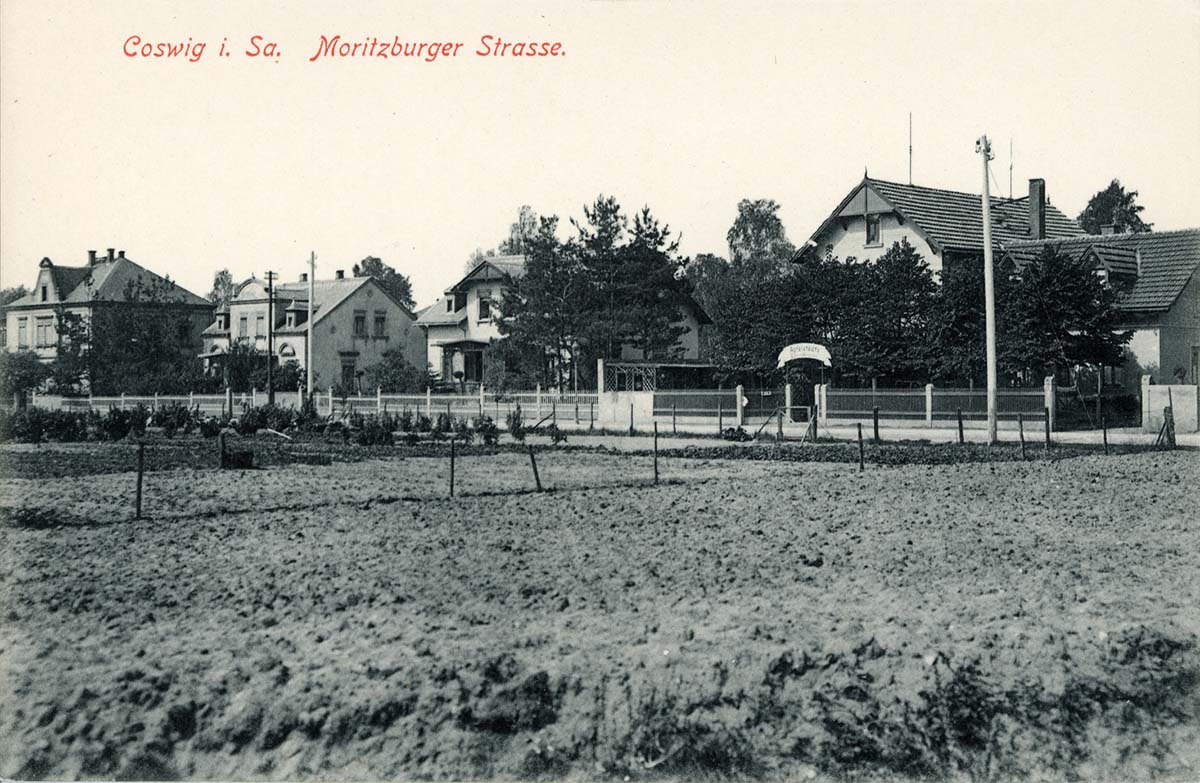 Coswig (Sachsen). Moritzburger Straße, 1913