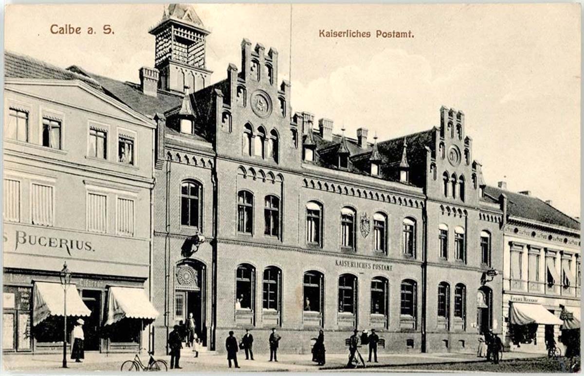 Calbe (Saale). Kaiserliches Postamt