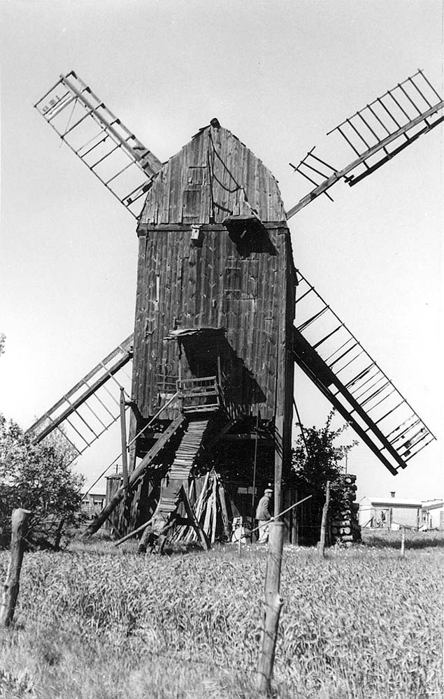 Colbitz. Lindemanns Mühle, Baujahr 1861, 1974