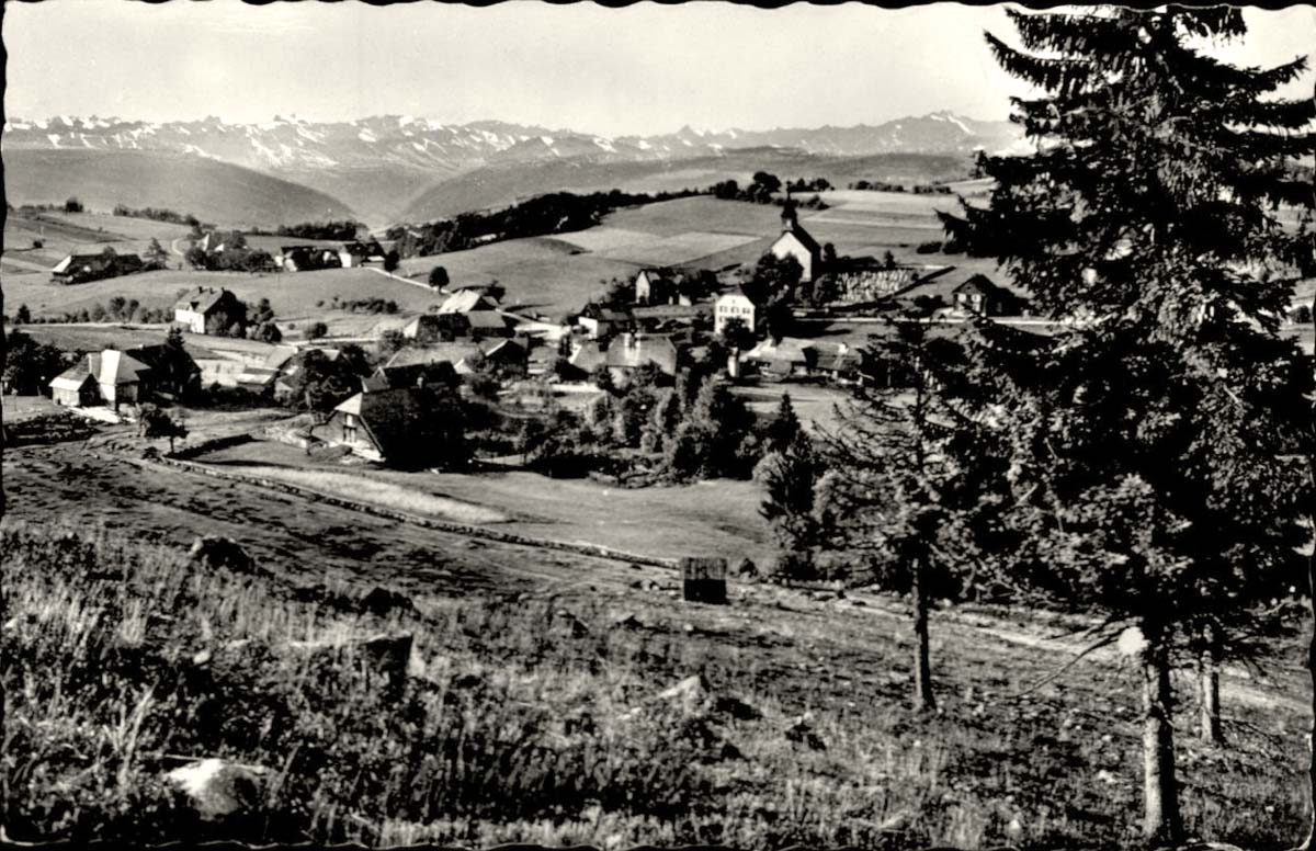Dachsberg (Südschwarzwald). Panorama von Urberg