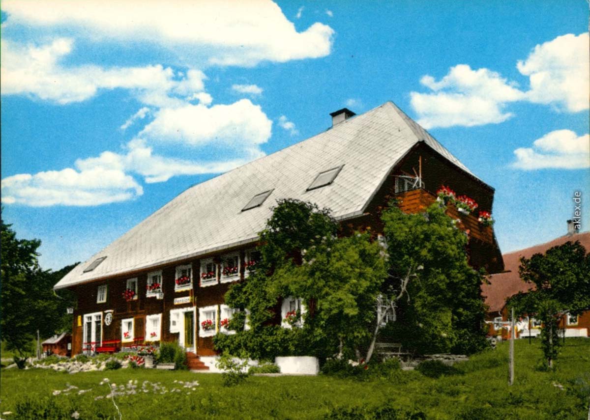 Dachsberg (Südschwarzwald). Pension Plettscher, 1975