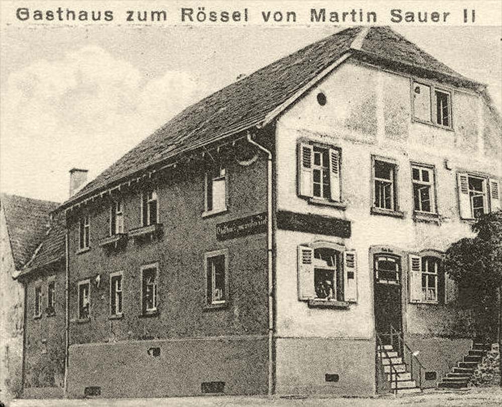 Dielheim. Gasthaus zum Rössel von Martin Sauer II