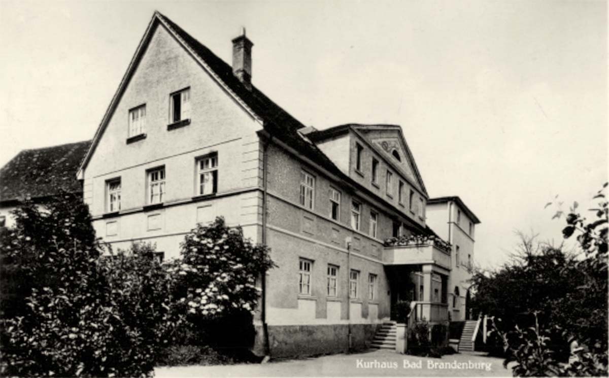 Dietenheim. Kurhaus Bad Brandenburg, Besitzer Josef Kuschela