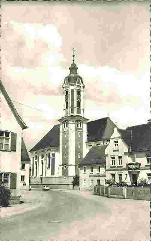 Dischingen. Panorama von Stadtkirche