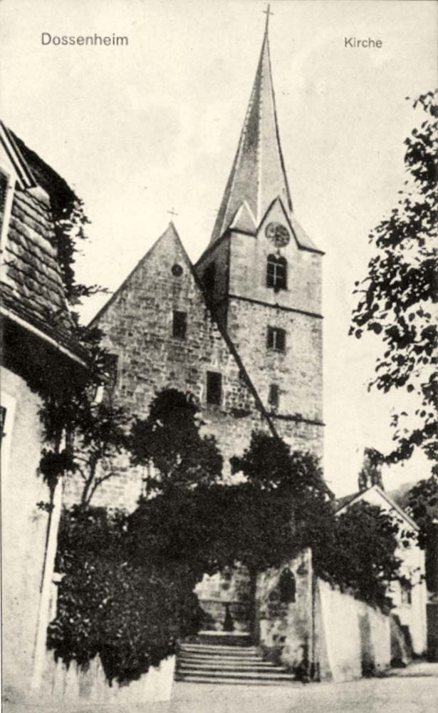 Dossenheim. Katholischen Kirche