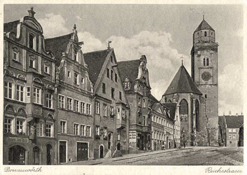Donauwörth. Reichsstraße, 1946