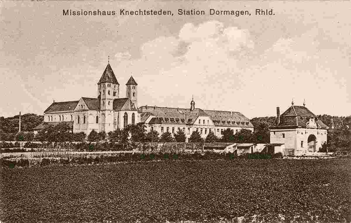 Dormagen. Missionshaus Knechtsteden, 1917