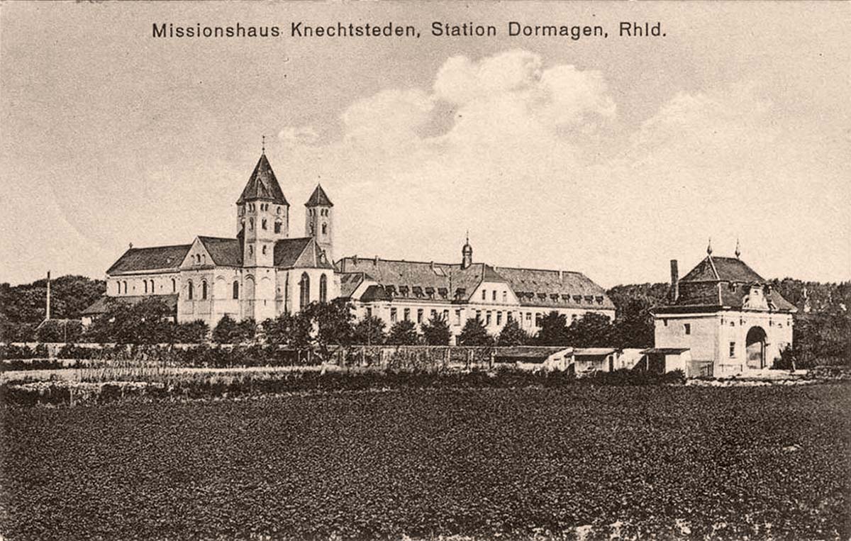 Dormagen. Missionshaus Knechtsteden, 1917