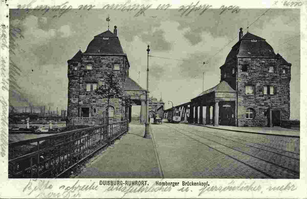Duisburg. Homberger Brückenkopf, 1925