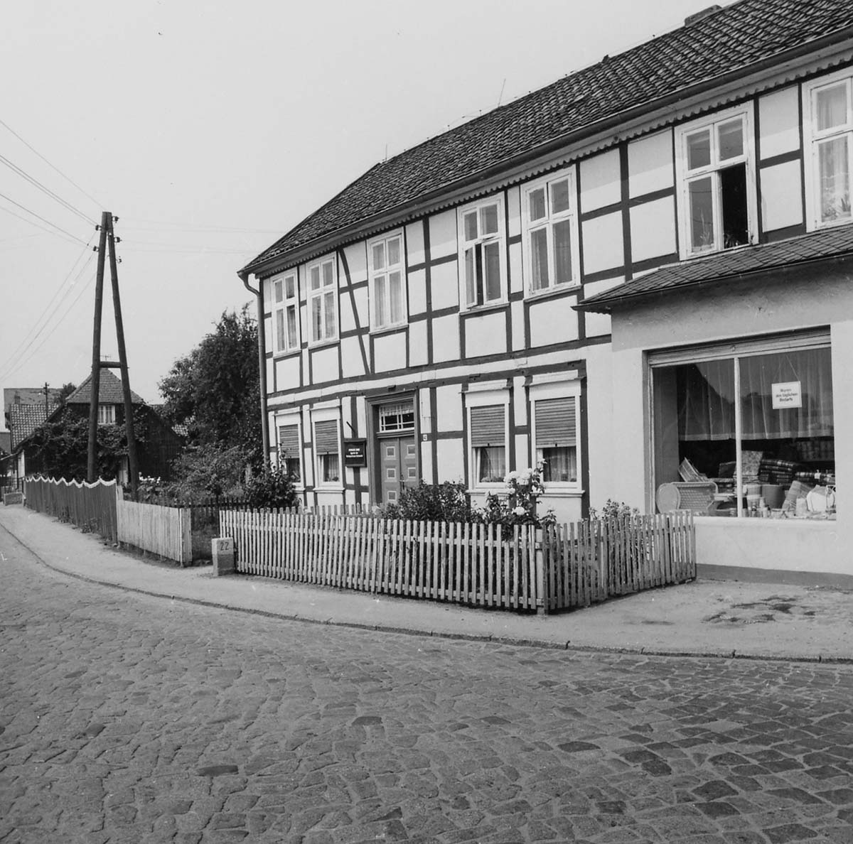 Dähre. Friedensstraße, 1978