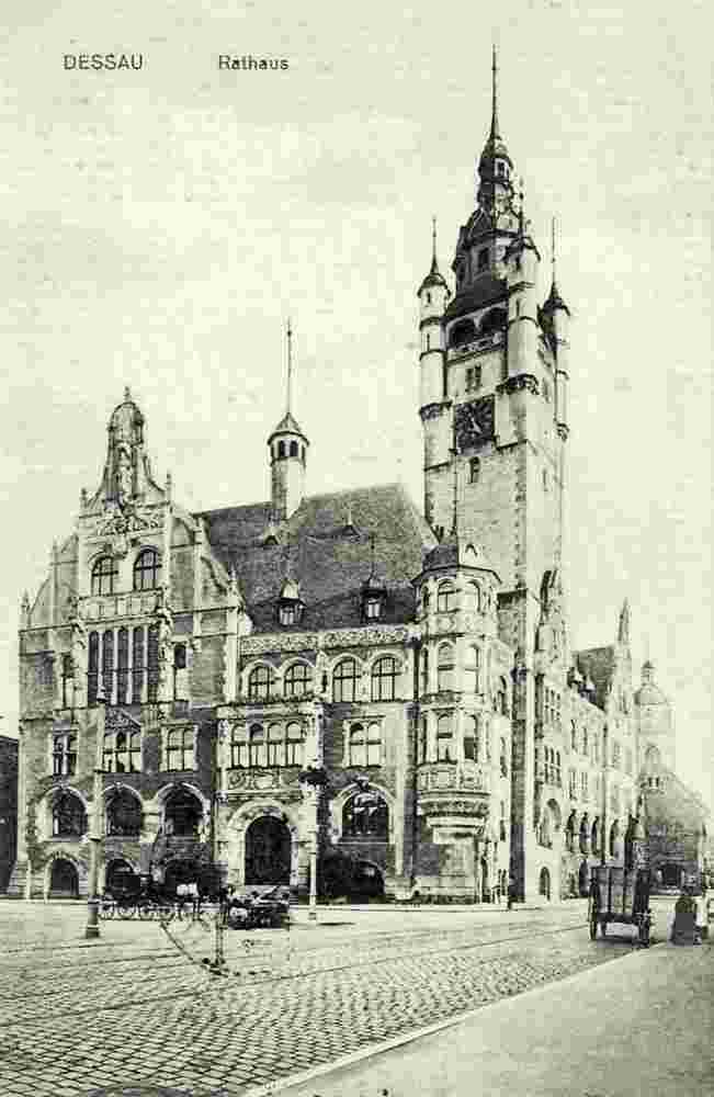 Dessau. Rathaus, 1913