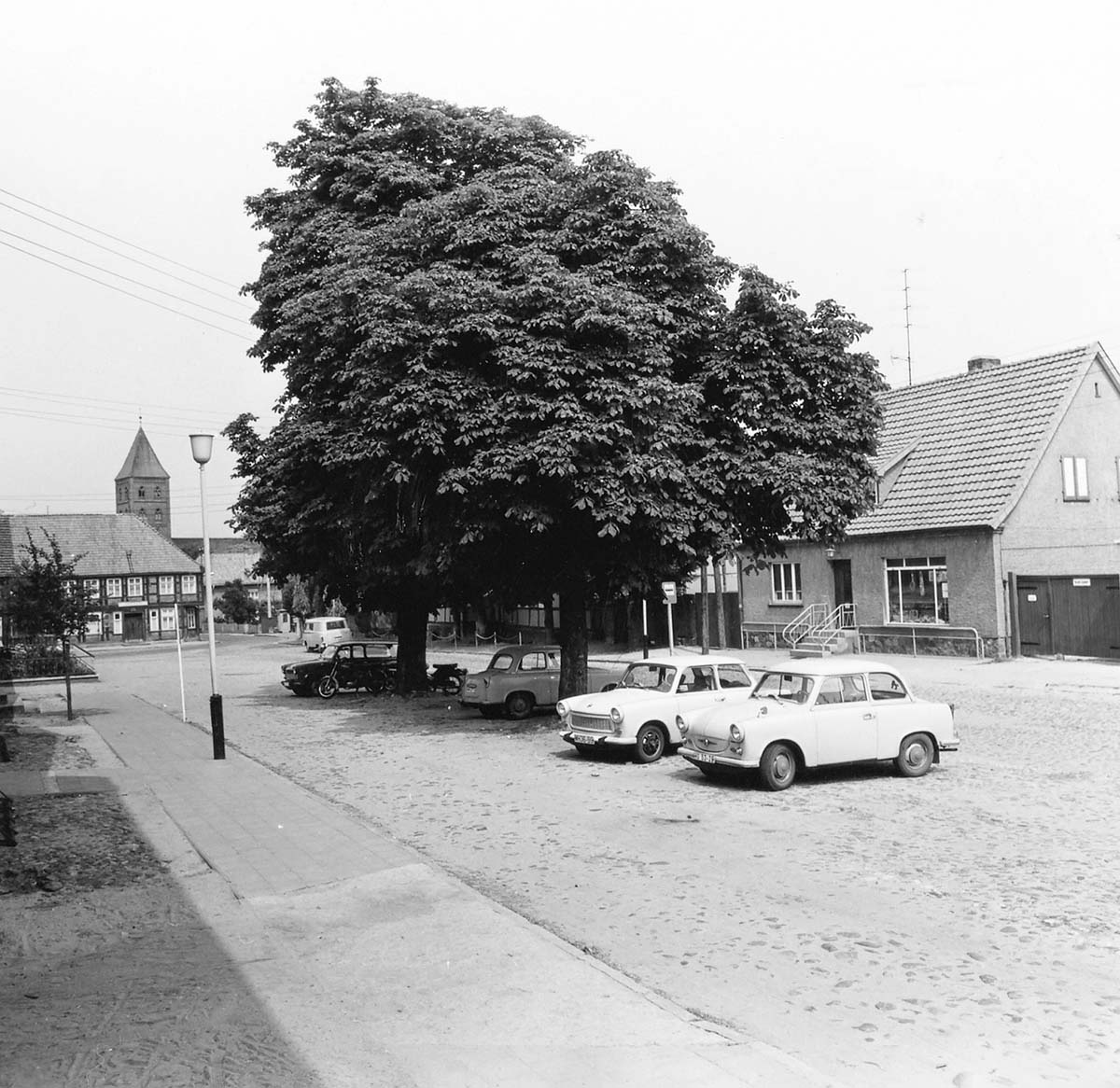 Diesdorf. Parkplätze, 1978