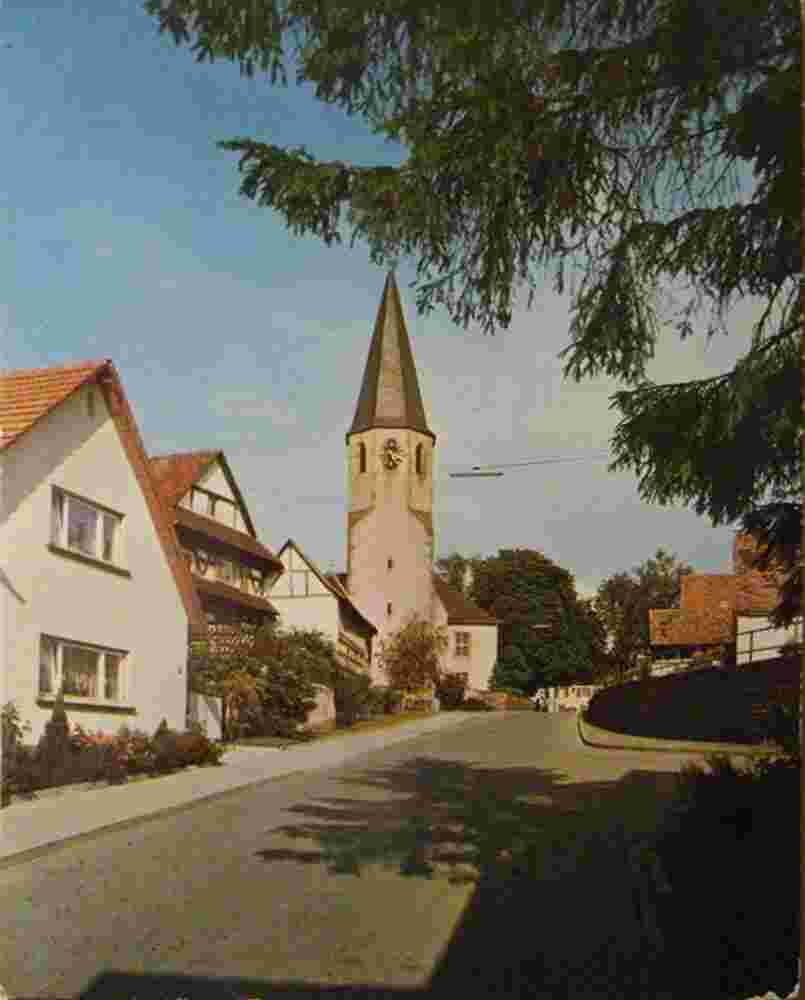 Eggenstein - Evangelische Kirche, 1975