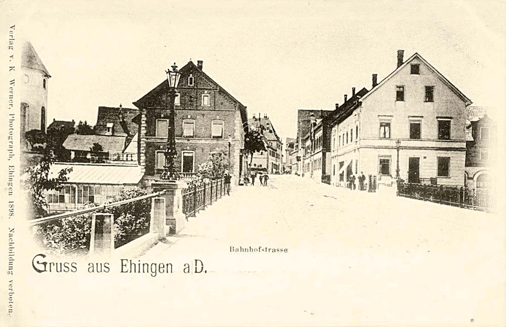 Ehingen (Donau). Bahnhofstraße