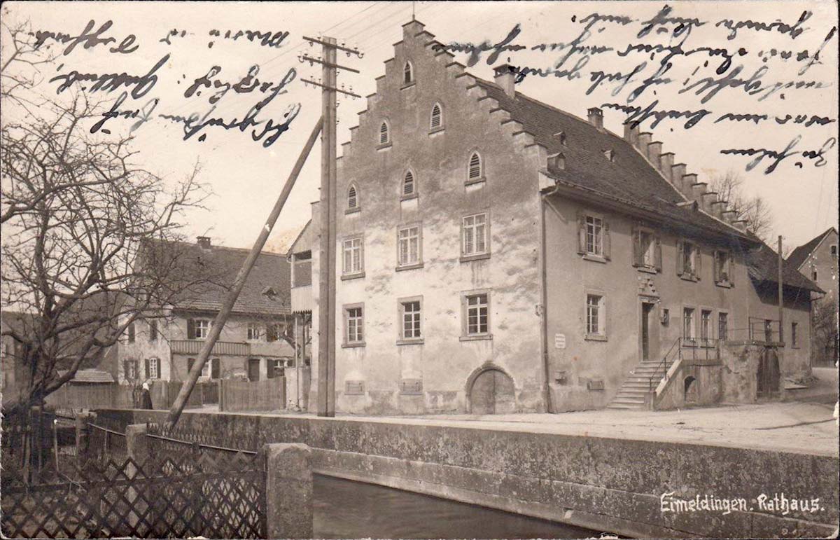 Eimeldingen. Rathaus, 1925