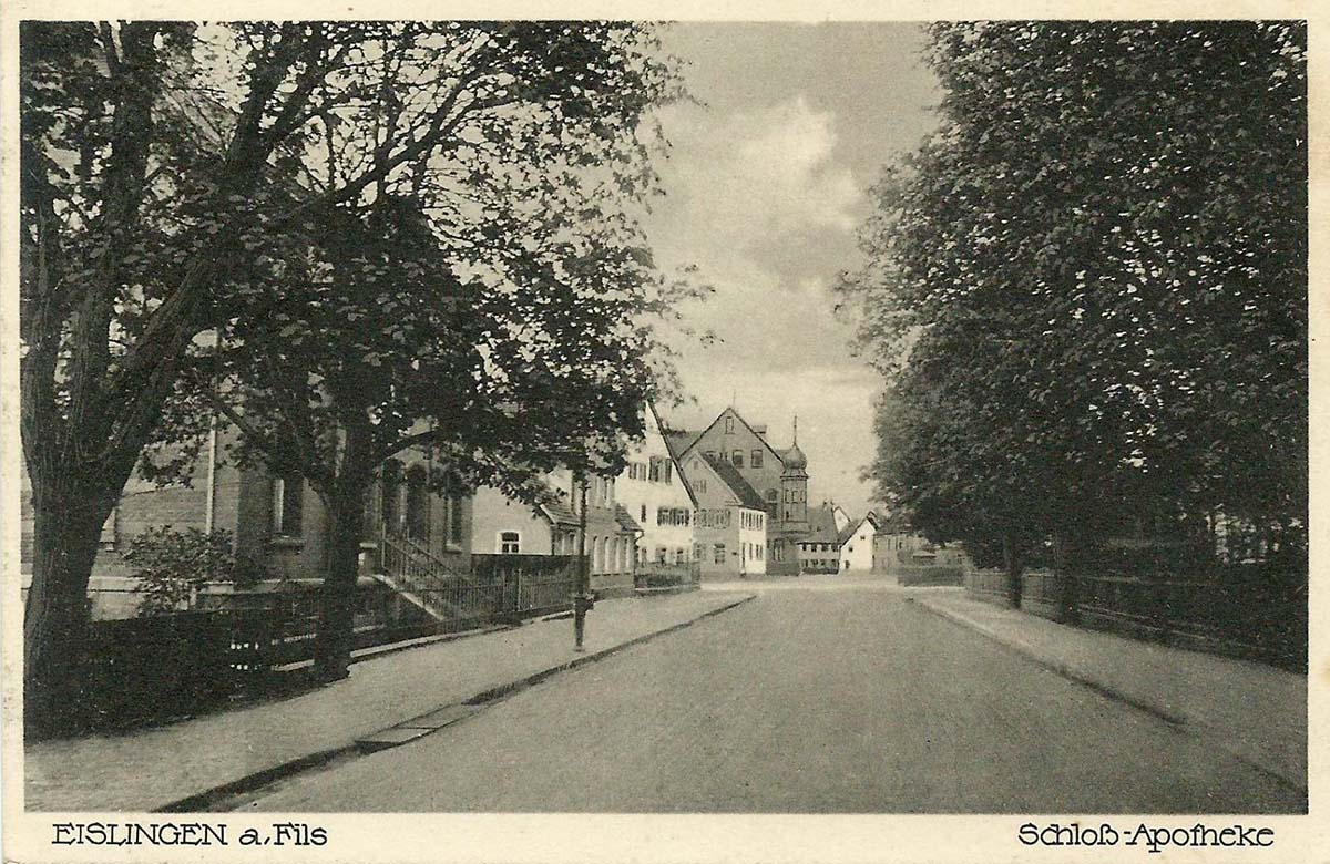 Eislingen (Fils). Schloß-Apotheke, 1930