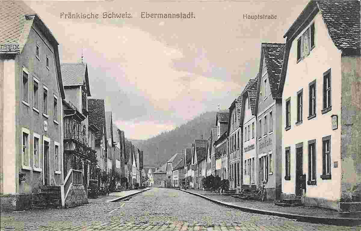 Ebermannstadt. Hauptstraße