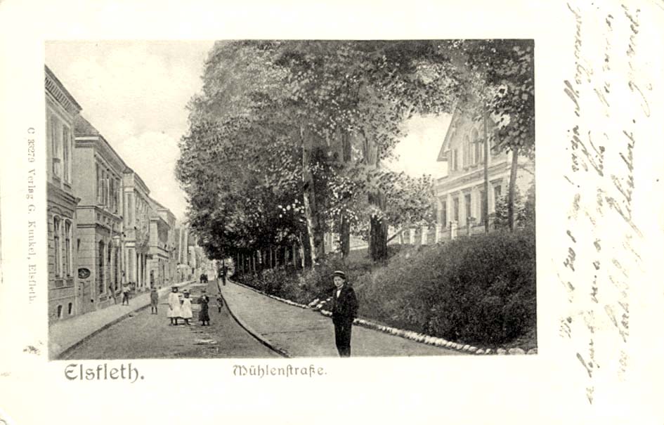 Elsfleth. Mühlenstraße, 1902