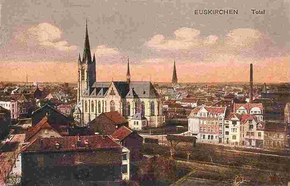 Euskirchen. Panorama der Stadt