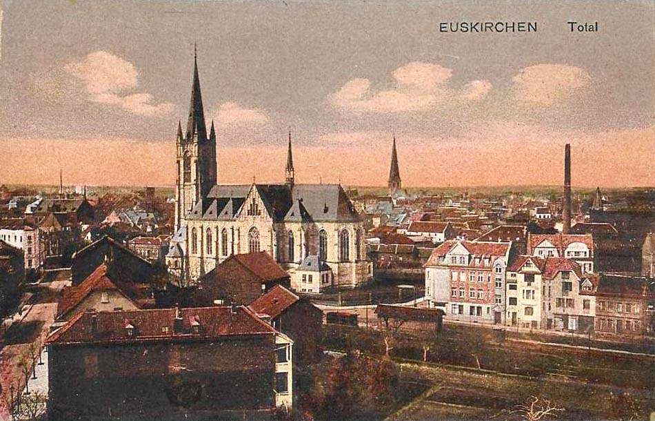 Euskirchen. Panorama der Stadt