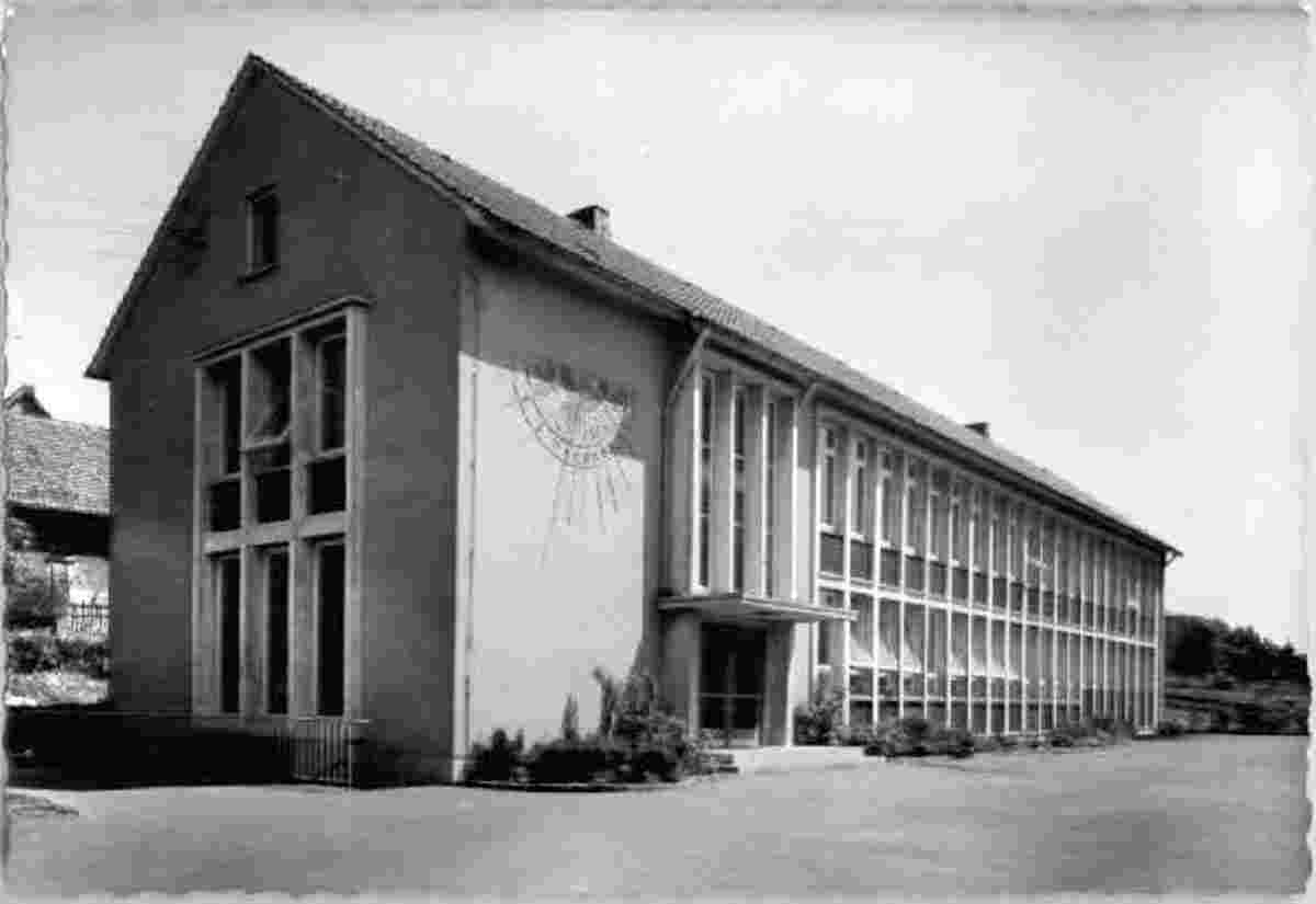 Extertal. Bösingfeld - Schule, 1959