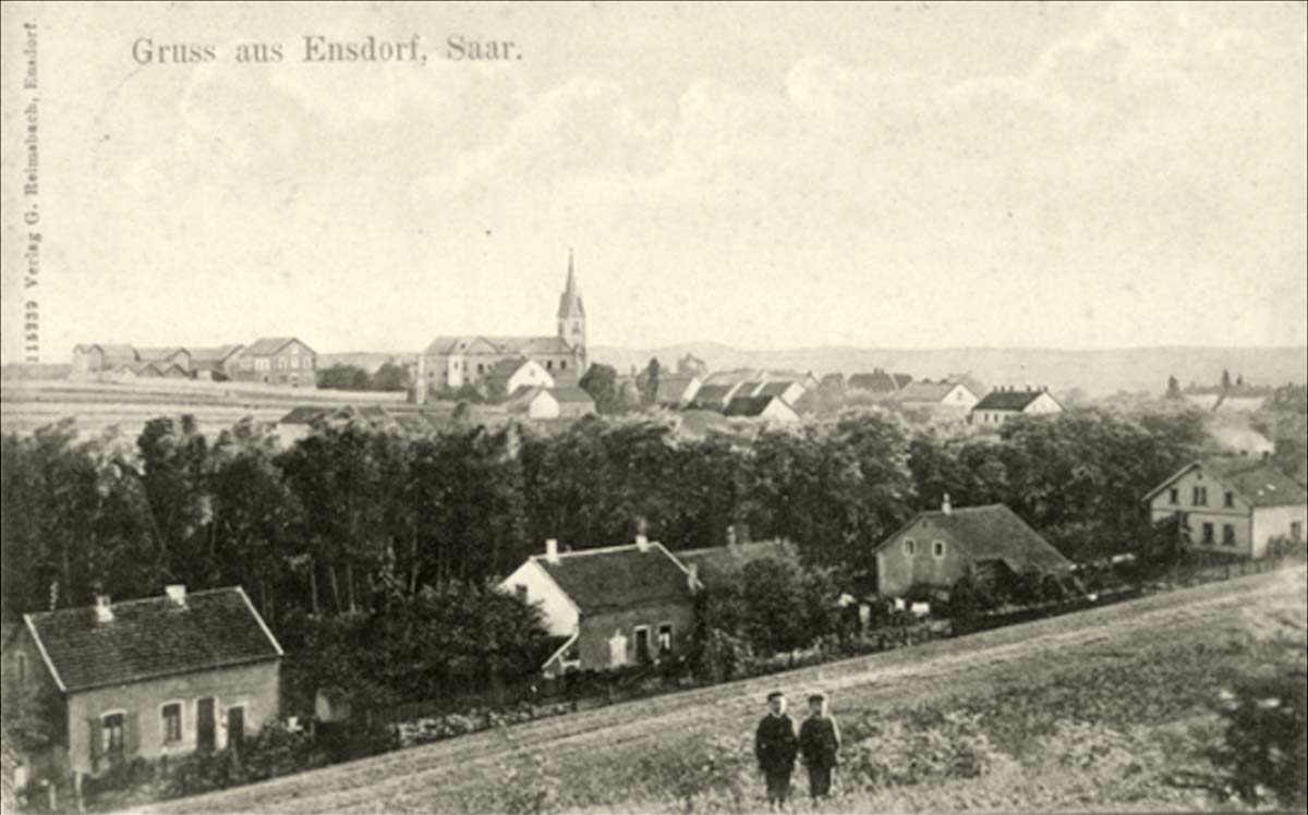 Panorama von Ensdorf (Saar)