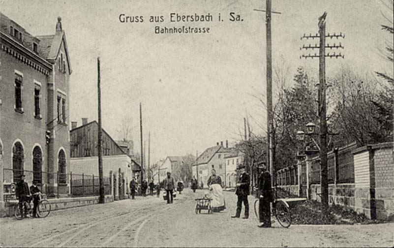 Ebersbach-Neugersdorf. Bahnhofstrasse