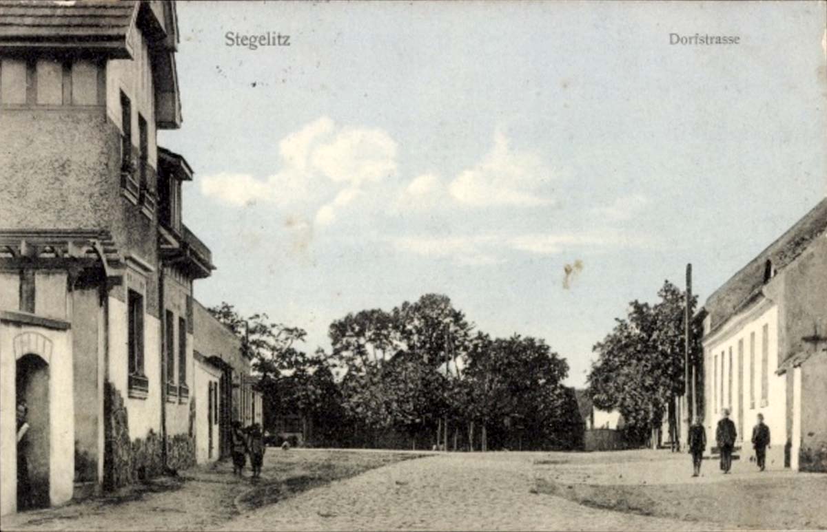 Flieth-Stegelitz. Stegelitz - Dorfstraße