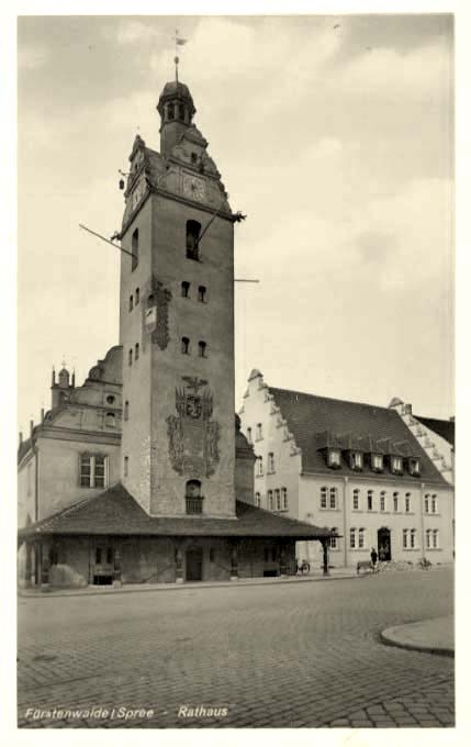 Fürstenwalde (Spree). Rathaus, 1941