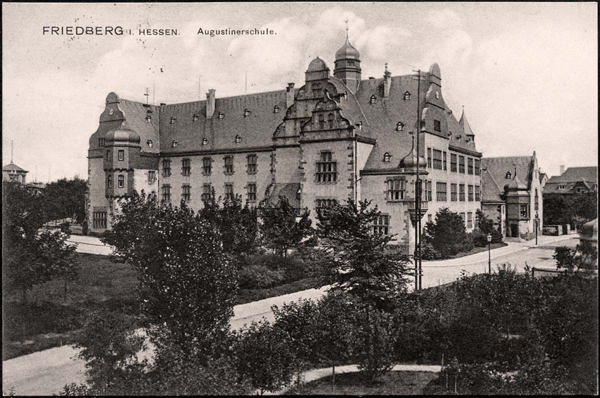 Friedberg. Augustinerschule, 1911