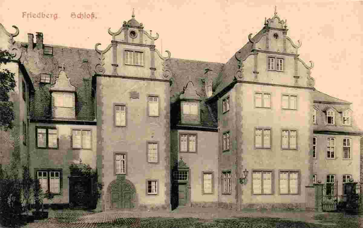 Friedberg. Schloß, 1911