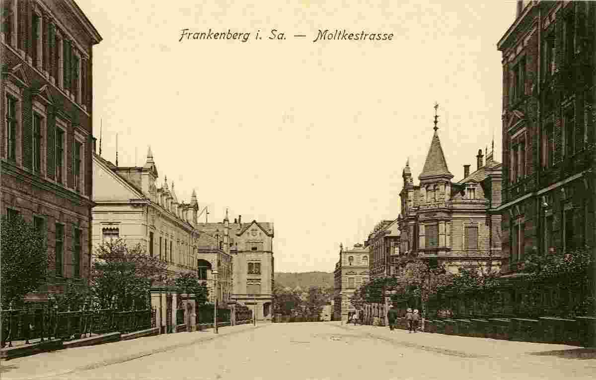 Frankenberg. Moltkestraße, 1911